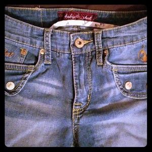 Babyphat denim capris